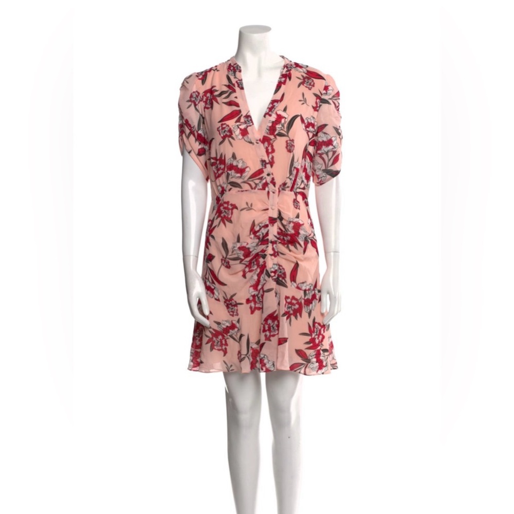 Jay Godfrey Floral A-line Dress EUC